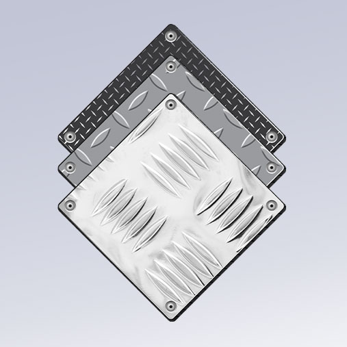 Checkered Steel Sheets